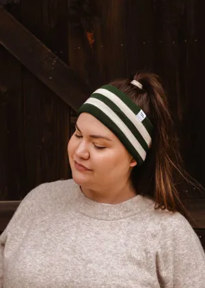 Evergreen Stripes Headband