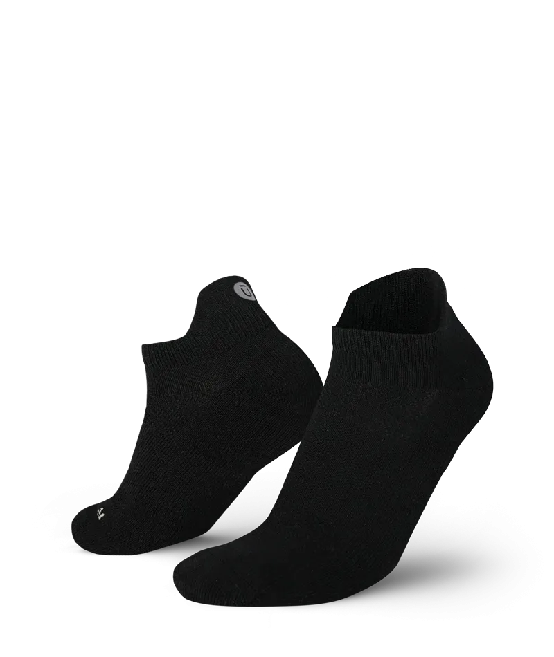 Everyday Merino Ankle Socks Black
