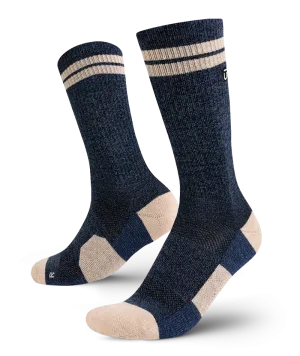 Everyday Merino Crew Socks Cobalt
