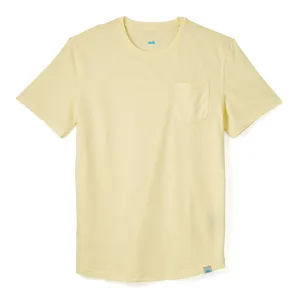 Everyday Tee with Pocket in Buttercream
