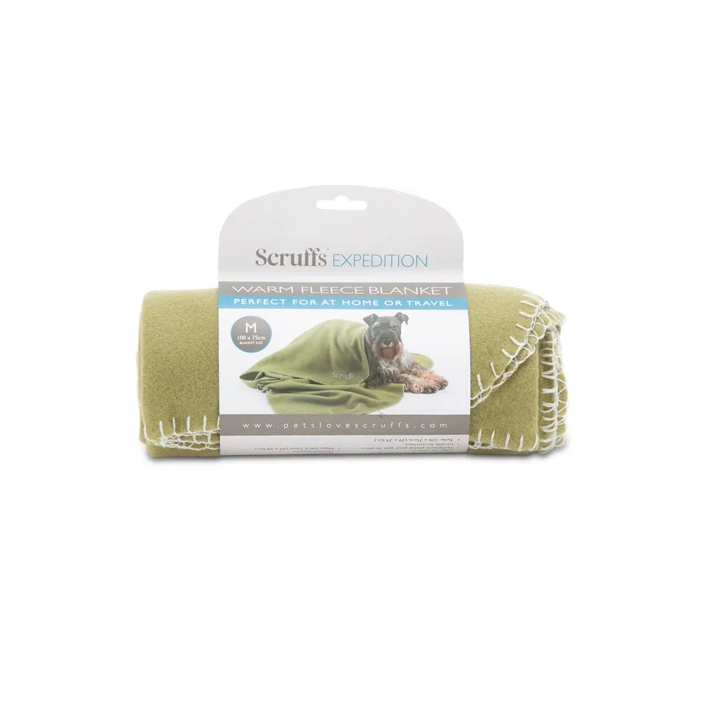 Expedition Fleece Pet Blanket - Khaki Green