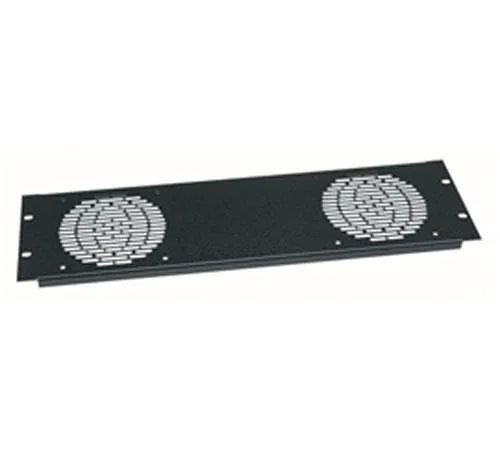 Fan Panel Cutout for (2) 120mm Fans (fans not included)