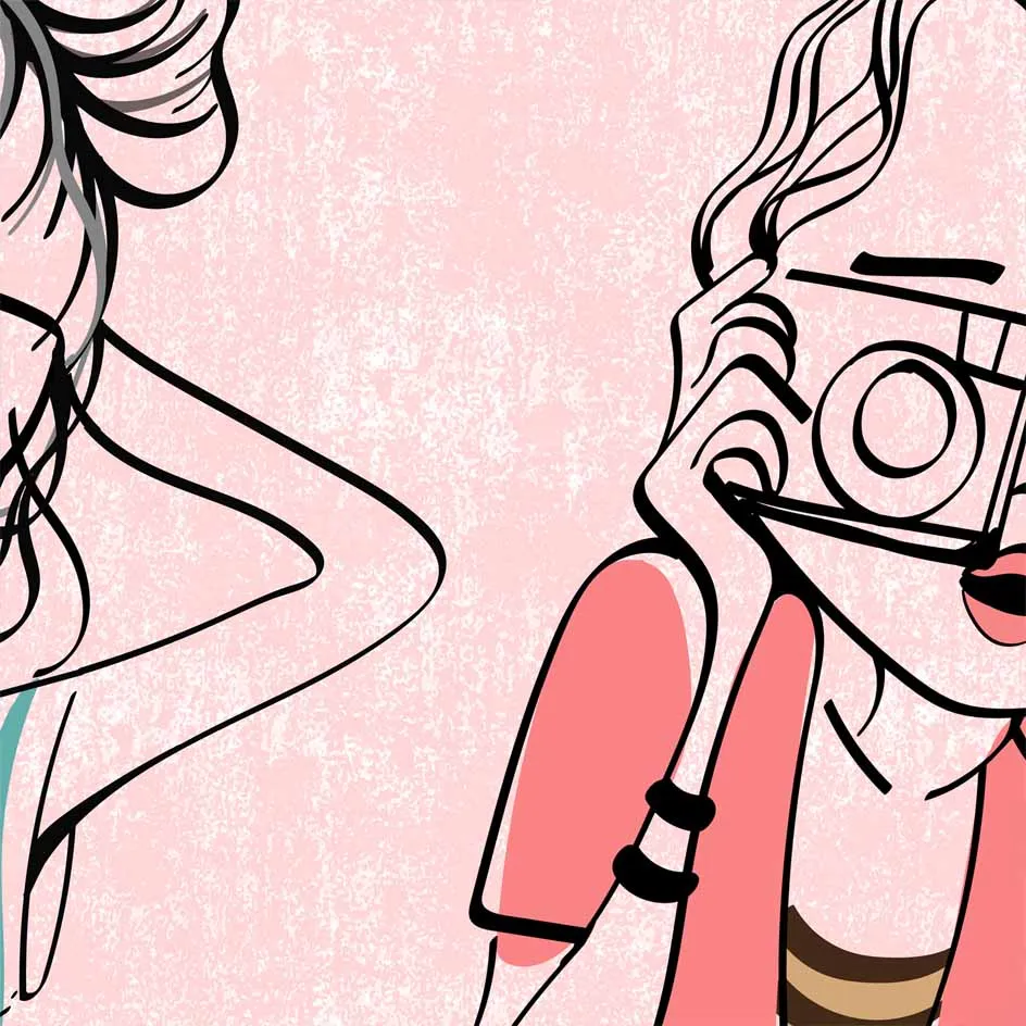 Fancy Fashion Girls Wallpaper for Kids Room
