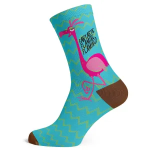Fantastic Flaming Flamingo Socks