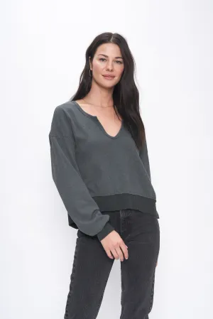 Farrow Notch Neck Thermal Long Sleeve