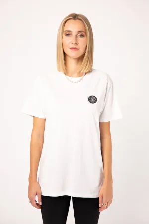 Fashion Drinks | Besticktes Frauen Oversized Bio Baumwoll T-Shirt