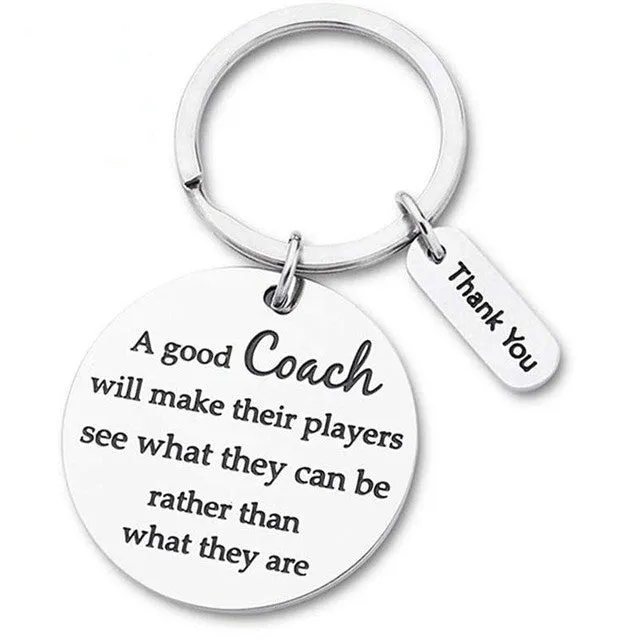 Fashion Keychain Sports Thank You Gifts for Soccer Coaches