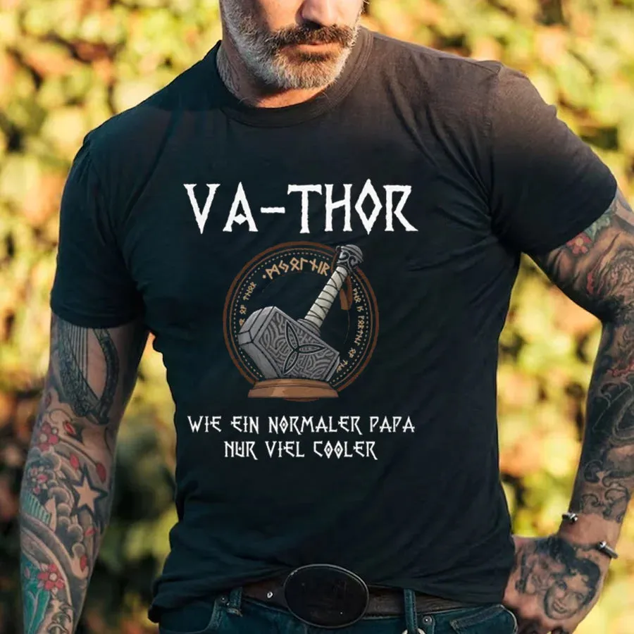 Father's Day Gift Father Va-Thor Viking Gifts for Father's Day - Men's Shirt