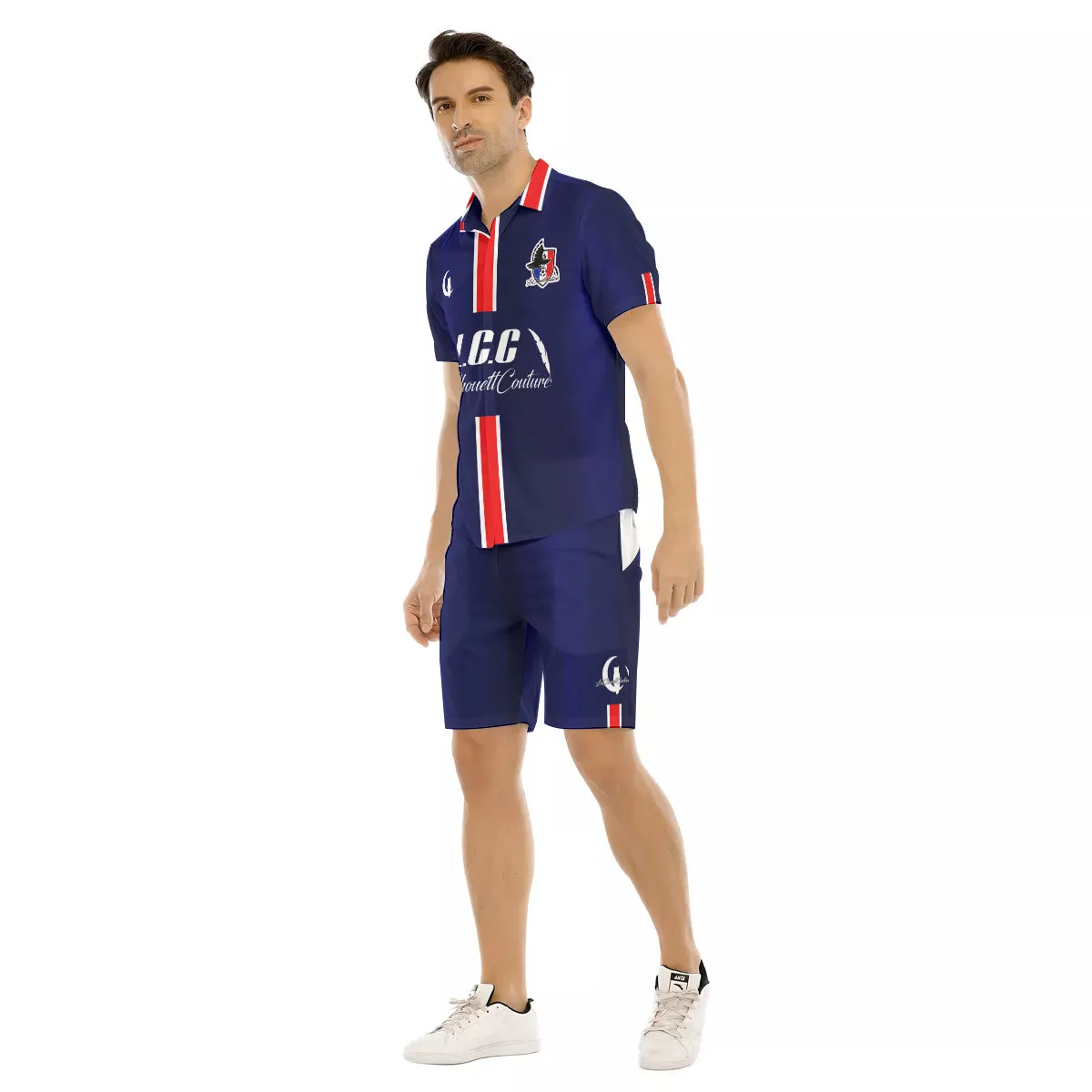 FC PANAME Men's Short Sleeve Shirt Sets