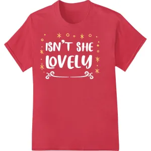 Festive Gold Star Pattern Heat Transfer for Christmas