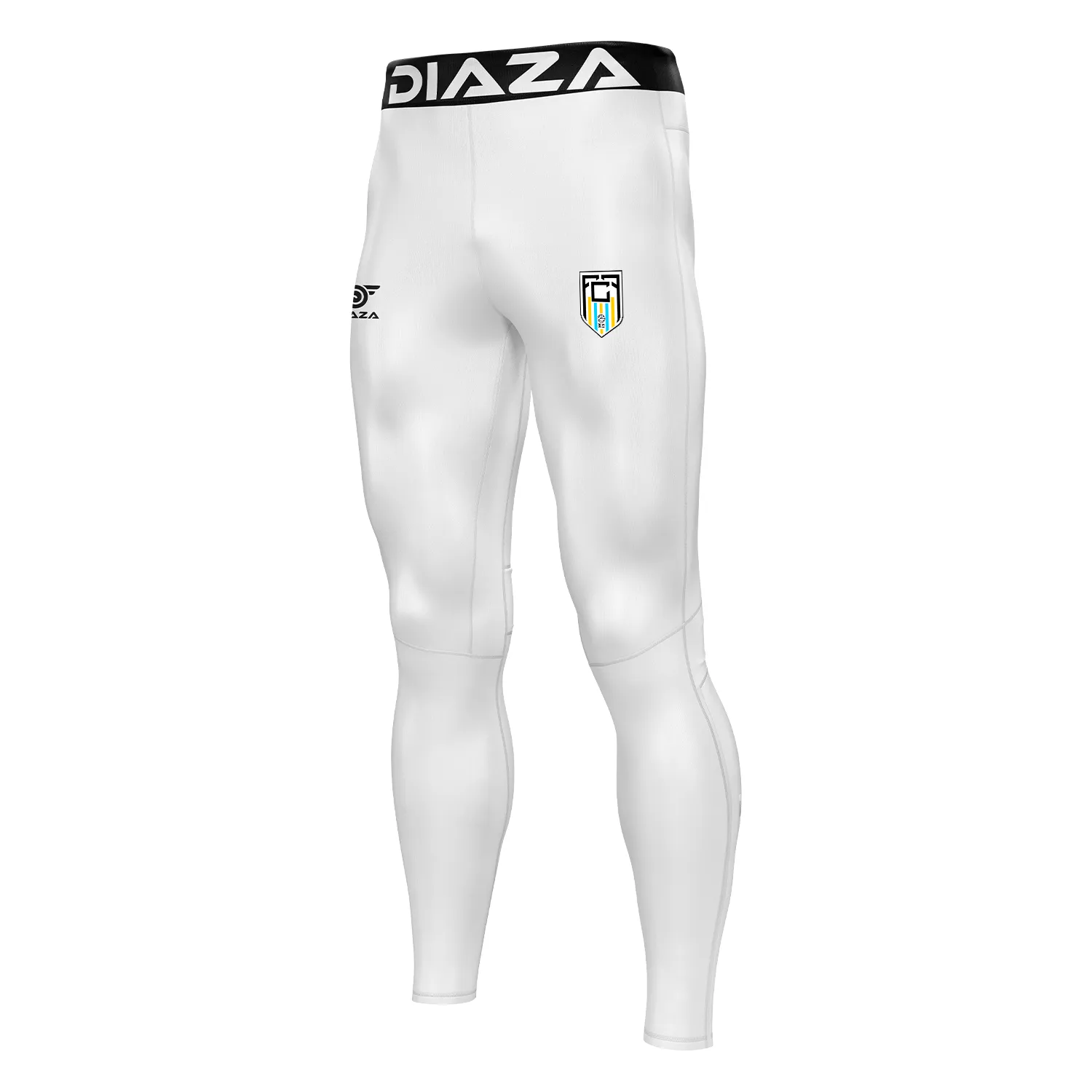 FFC Compression Pants Men White