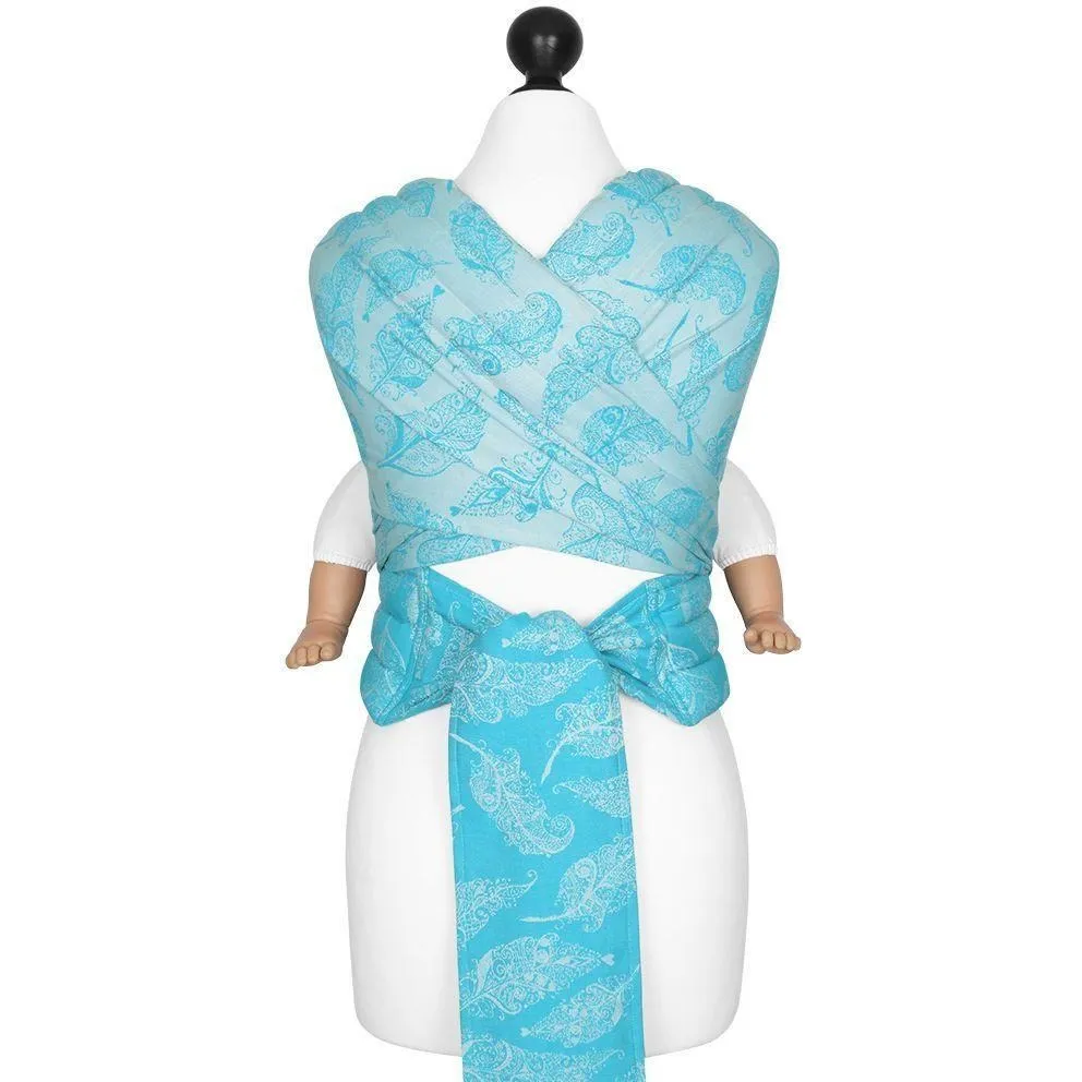 Fidella Fly Tai - MeiTai babycarrier Feather Rain - scuba blue (Baby  )