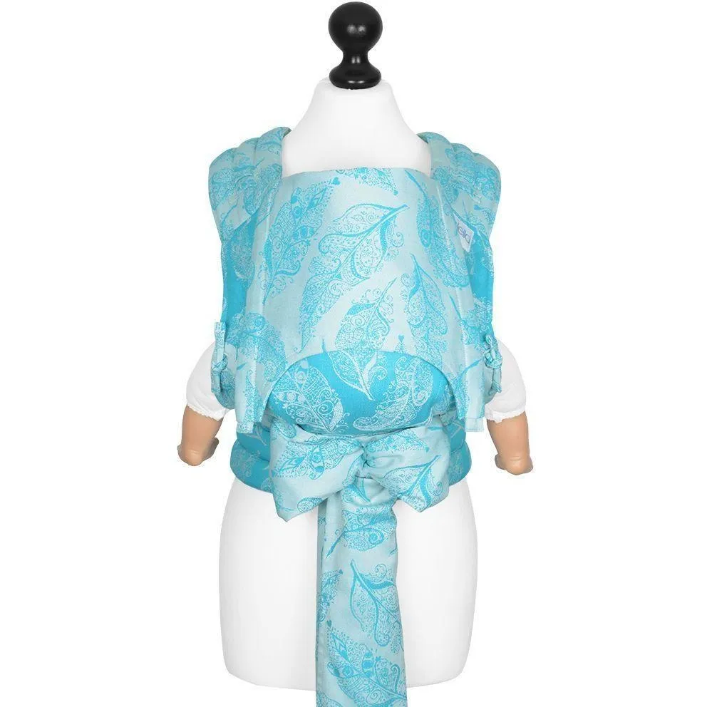Fidella Fly Tai - MeiTai babycarrier Feather Rain - scuba blue (Baby  )