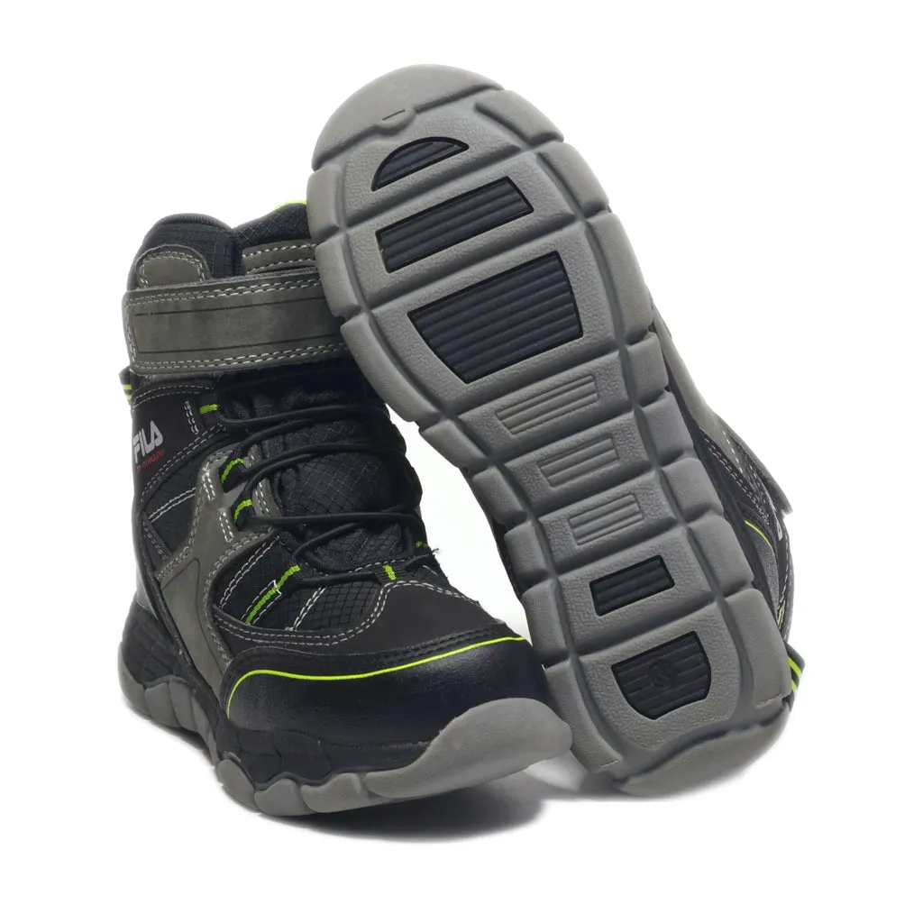 Fila Ankle Boots Fabric Black Colour For Kids