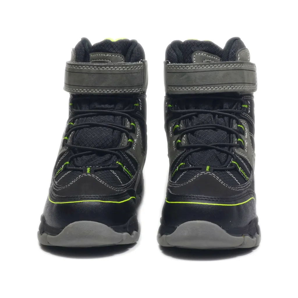 Fila Ankle Boots Fabric Black Colour For Kids