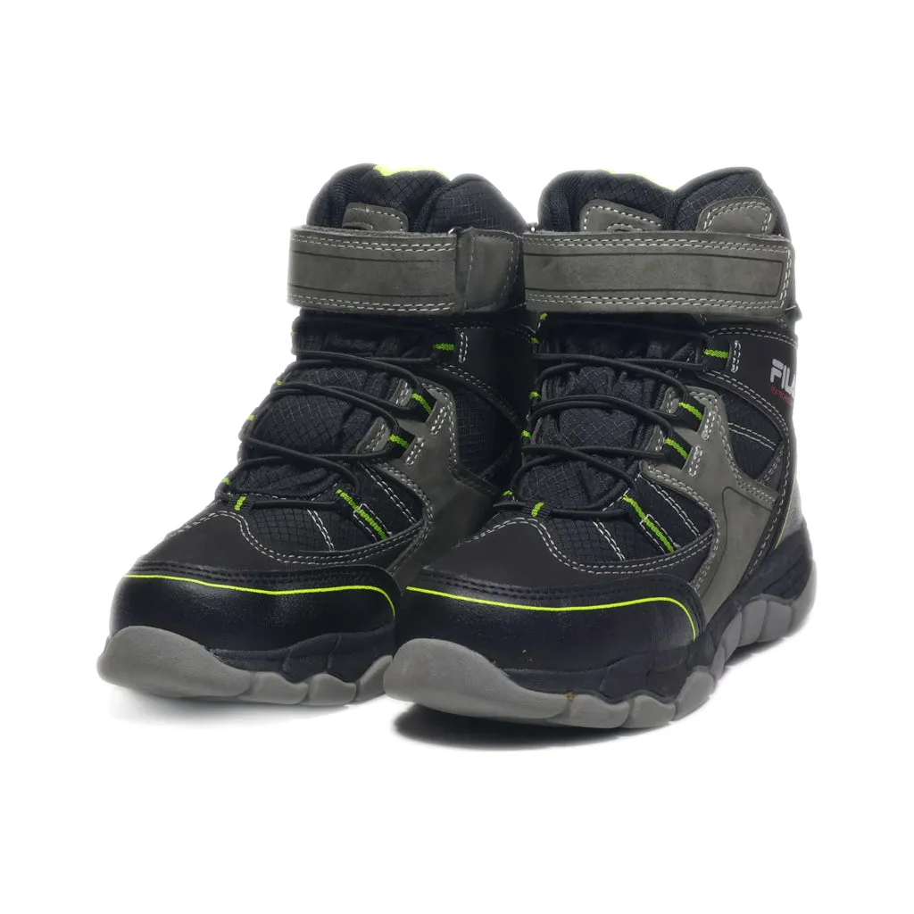 Fila Ankle Boots Fabric Black Colour For Kids