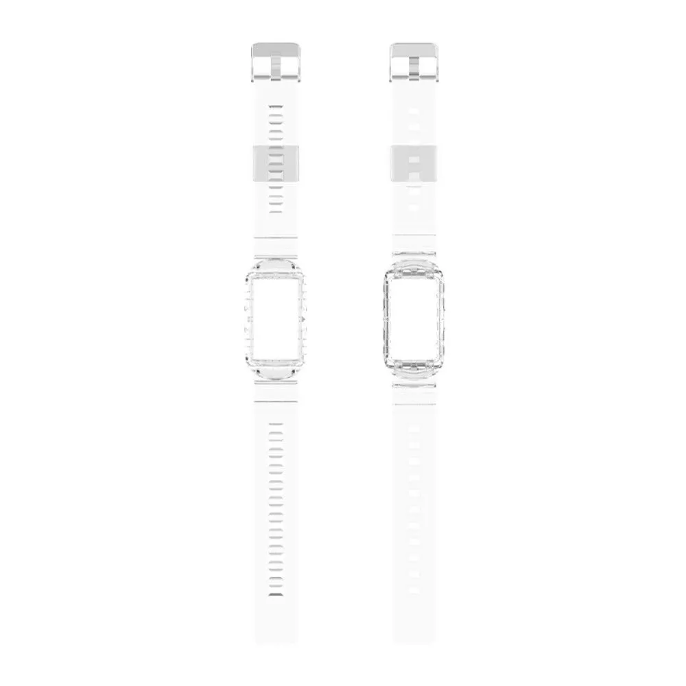Fitbit Charge 5 / 4 / 3 integrated TPU cover   watch strap - Transparent