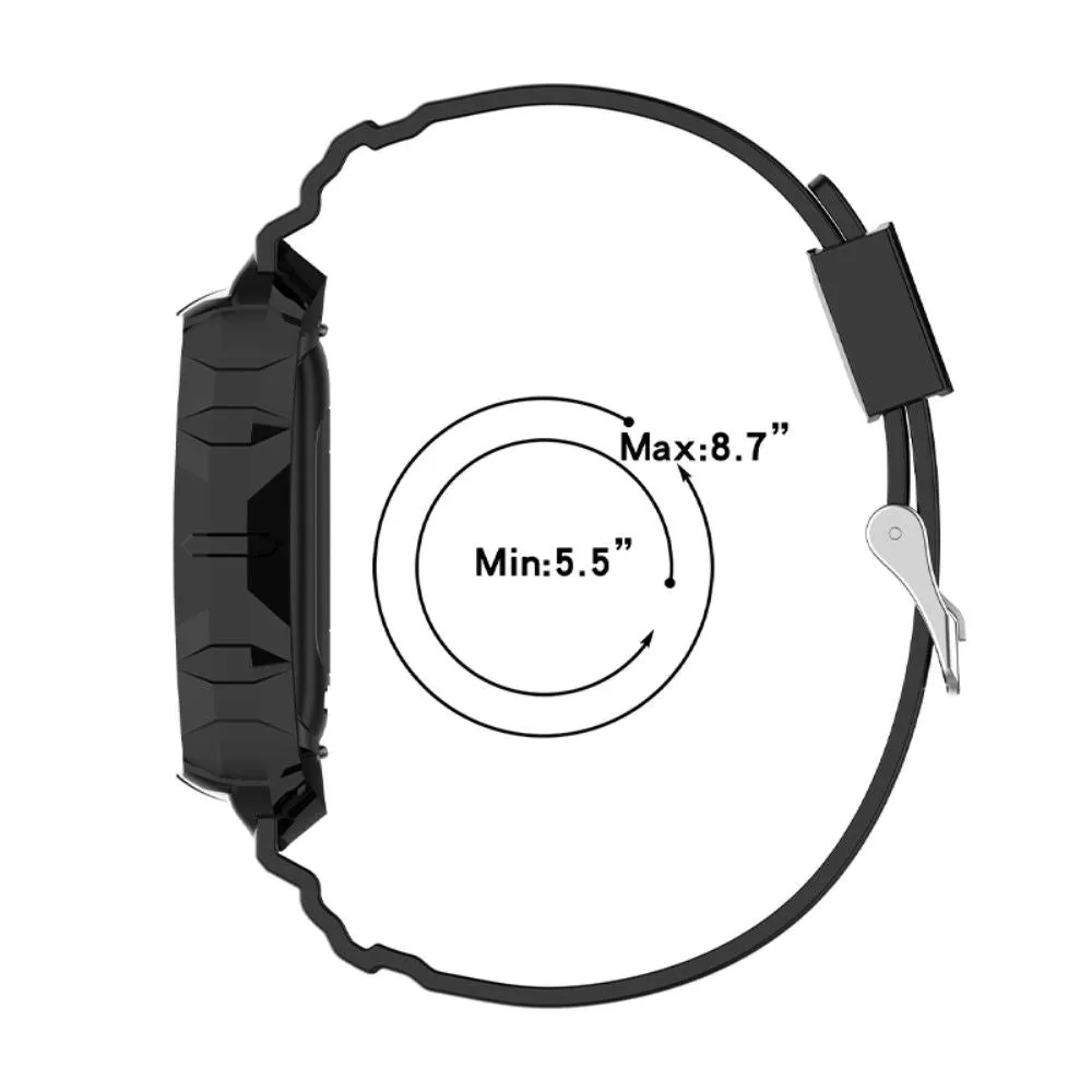 Fitbit Charge 5 / 4 / 3 integrated TPU cover   watch strap - Transparent
