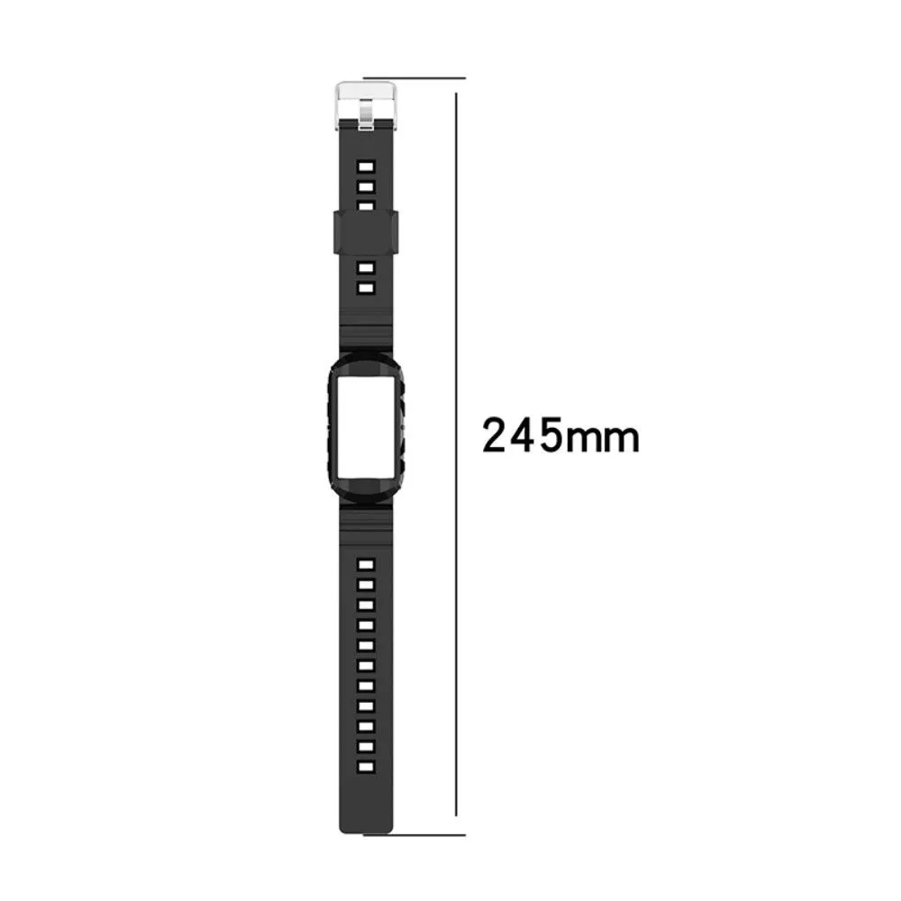 Fitbit Charge 5 / 4 / 3 integrated TPU cover   watch strap - Transparent