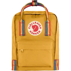 Fjällräven Kånken Rainbow Mini Ochre-Rainbow Pattern | Buy Fjällräven Kånken Rainbow Mini Ochre-Rainbow Pattern here | Outnorth