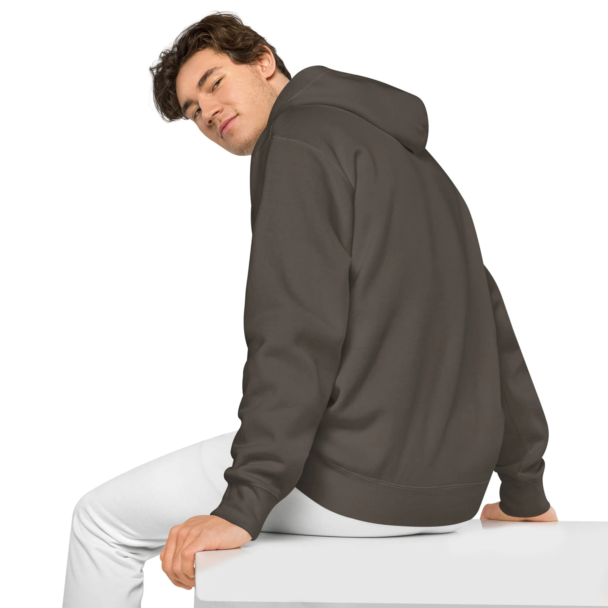 Flame Design Unisex Pigment-Dyed Hoodie