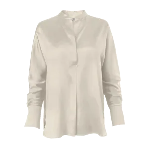 Flare Pleated Belted Pants In White