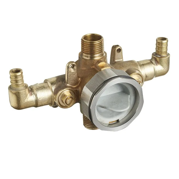 Flash Shower Rough-in Valve with PRX Inlet Elbows/Universal Outlets/Stops for Cold Expansion System