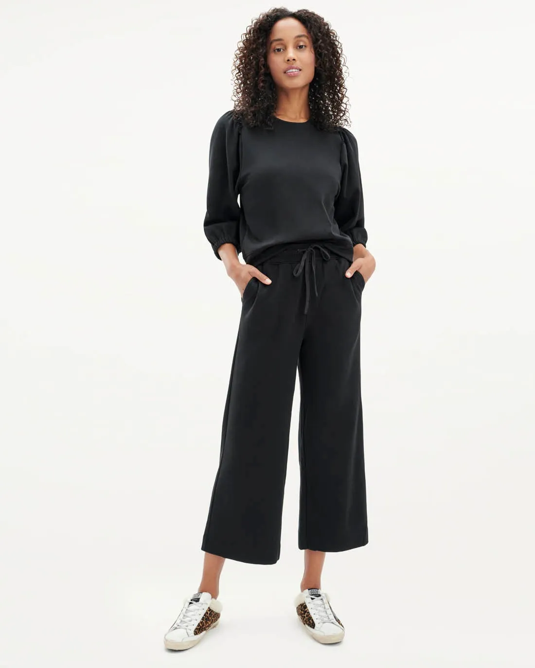 Fleece Crop Pant