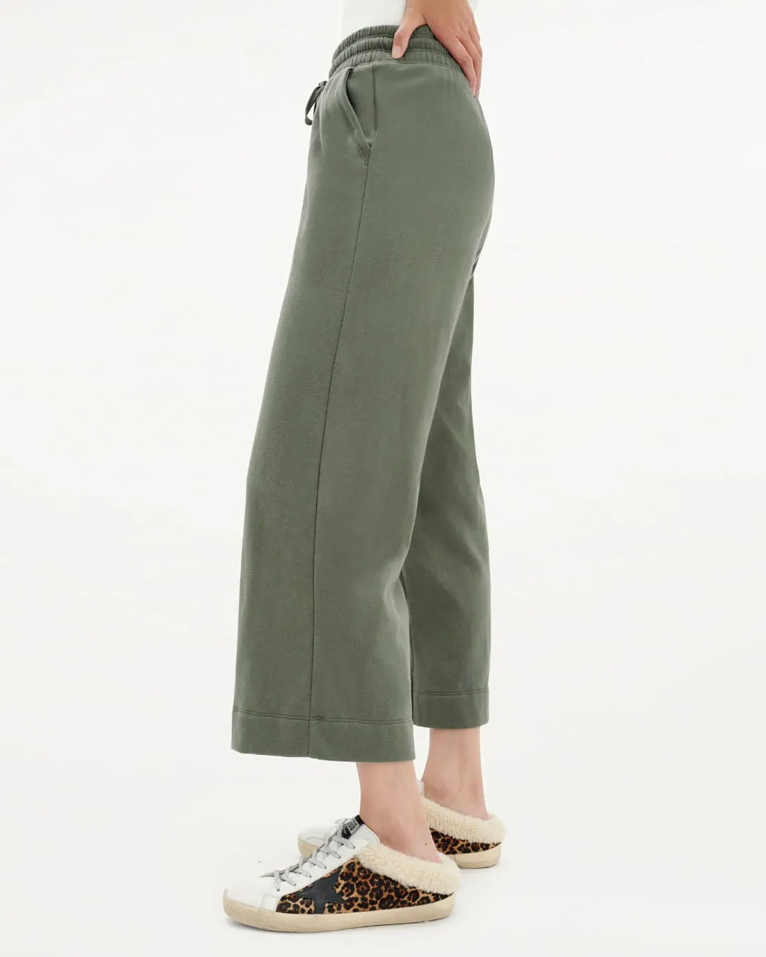 Fleece Crop Pant