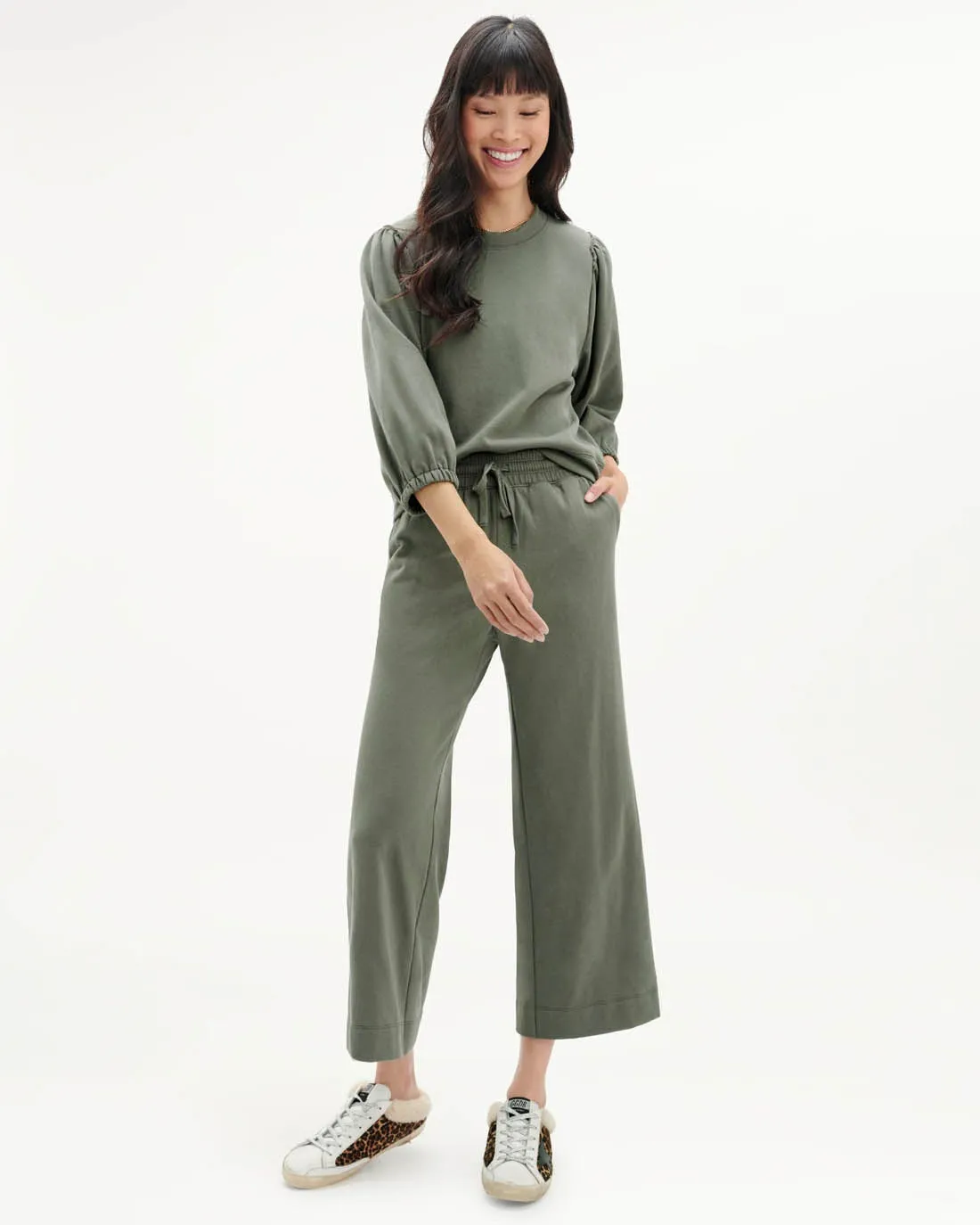 Fleece Crop Pant