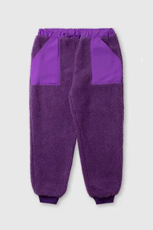 Fleece Fat Pant - Purple