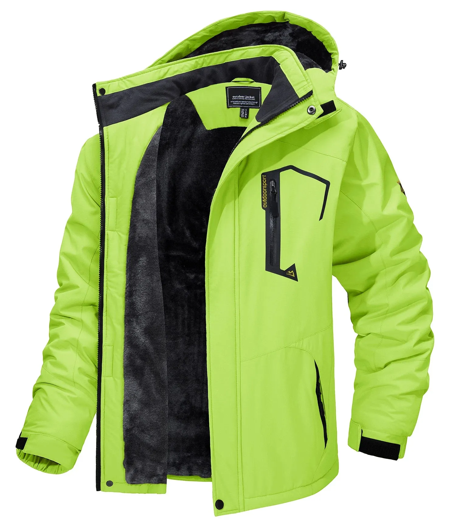 Fleece Vintage Lining Mountain Jackets