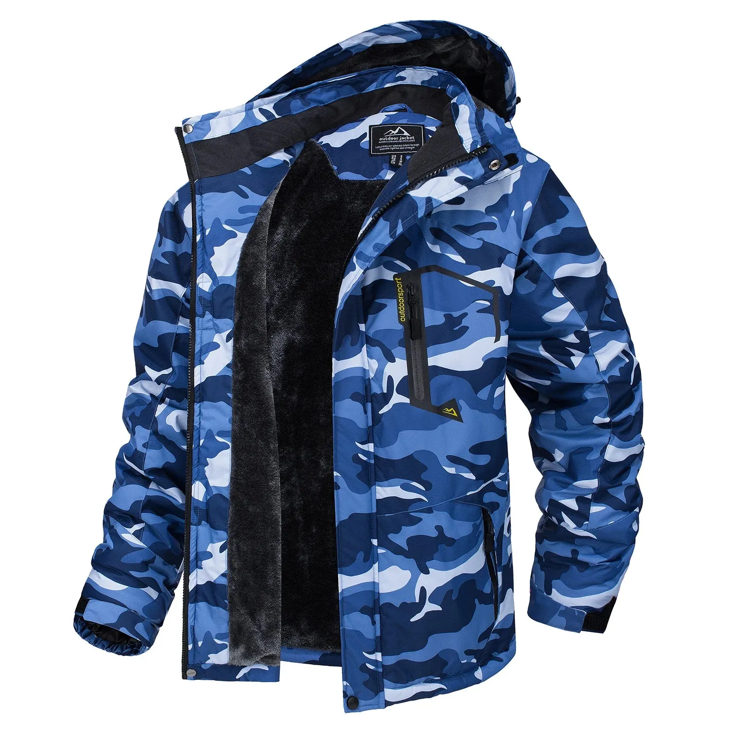 Fleece Vintage Lining Mountain Jackets