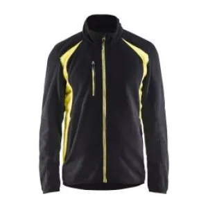 Fleece&#x20;Jacket&#x20;4730&#x20;Zwart&#x2F;High&#x20;Vis&#x20;Geel&#x20;-&#x20;Bl&#xE5;kl&#xE4;der