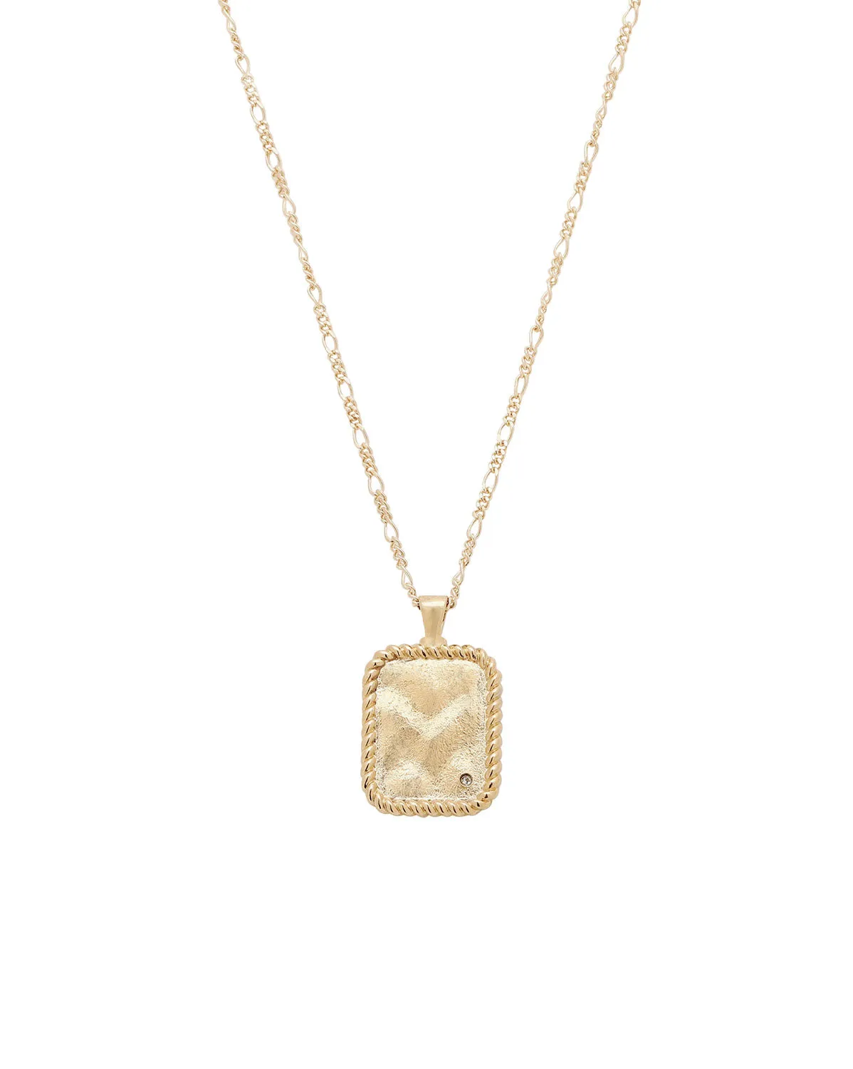 Flint Engravable Pendant Necklace