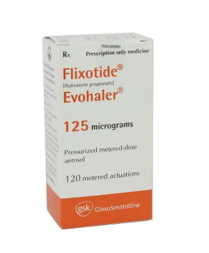 Flixotide Evohaler Inhalation Vapour 125 Mcg 60 DO