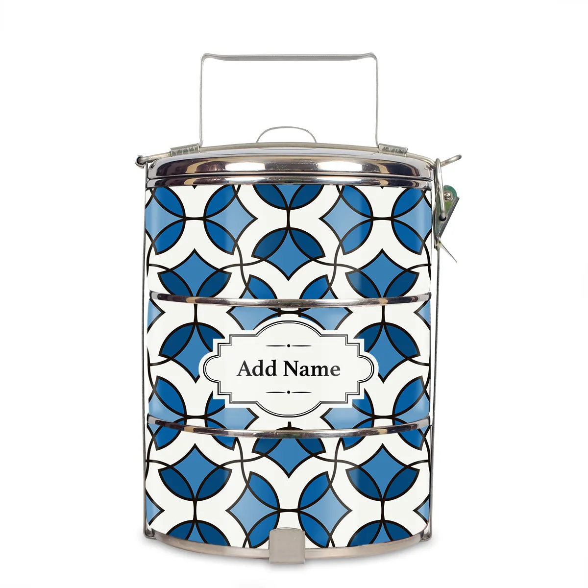 Flora Design Standard Medium 14cm Tiffin Carrier [FREE Custom Add Name]