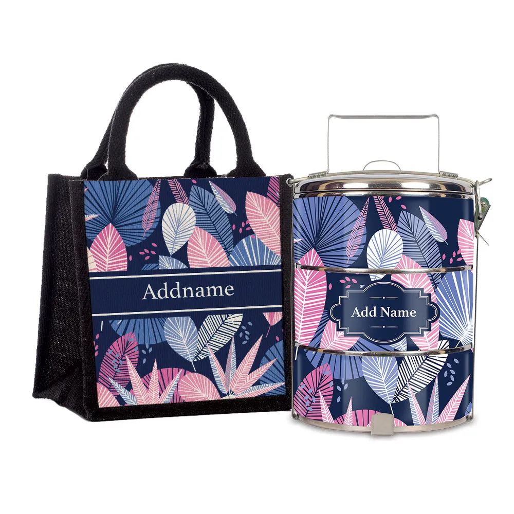Flora Design Standard Medium 14cm Tiffin Carrier [FREE Custom Add Name]