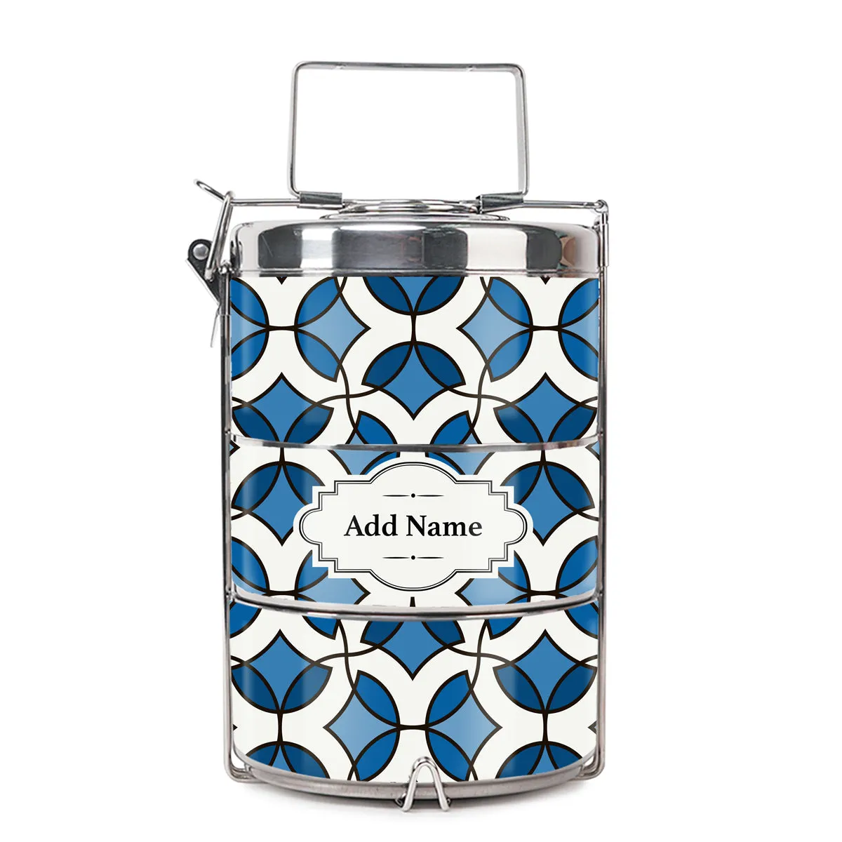 Flora Design Standard Medium 14cm Tiffin Carrier [FREE Custom Add Name]