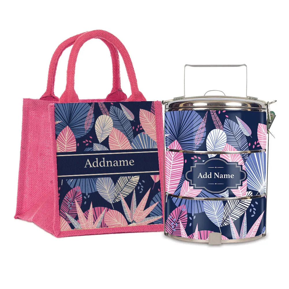 Flora Design Standard Medium 14cm Tiffin Carrier [FREE Custom Add Name]