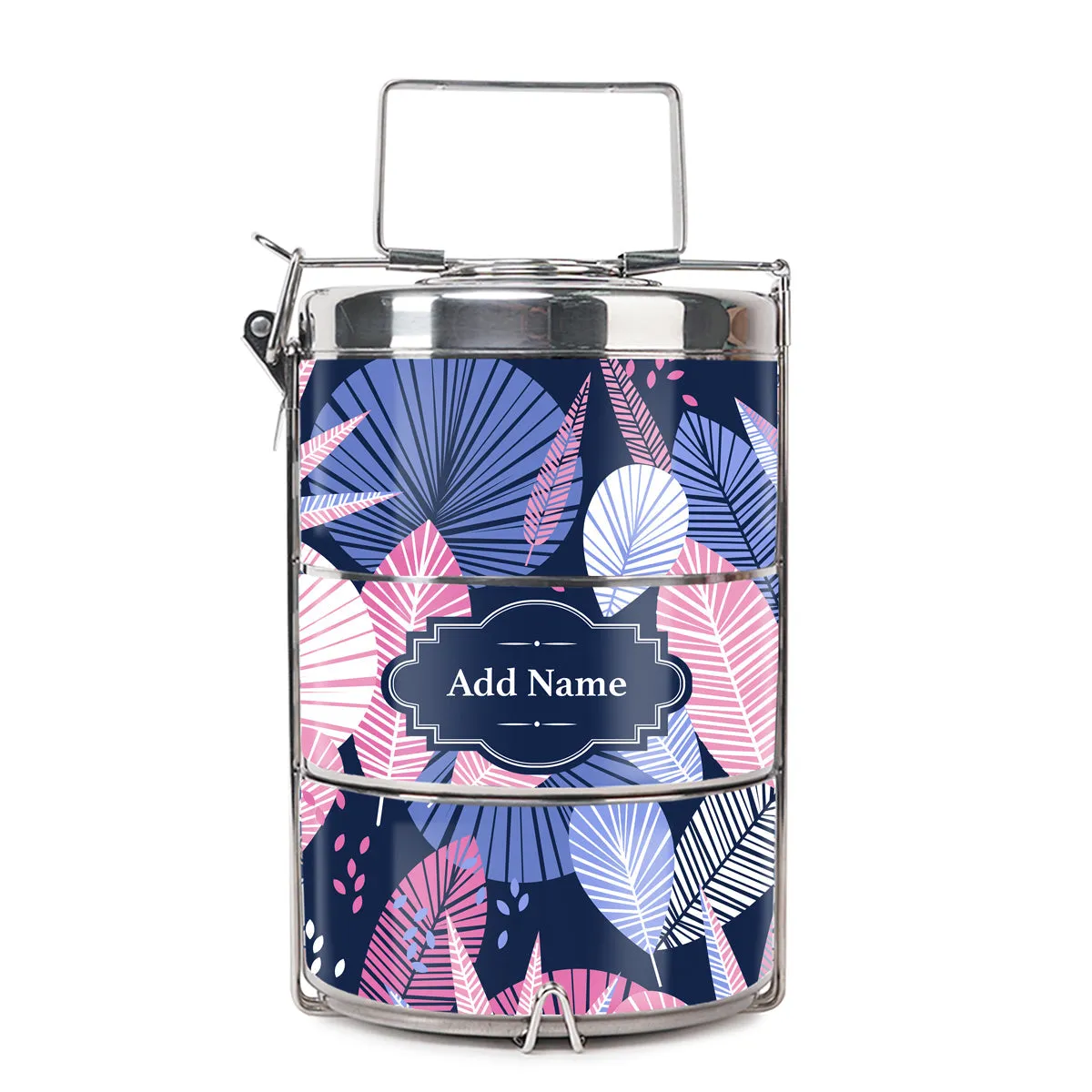 Flora Design Standard Medium 14cm Tiffin Carrier [FREE Custom Add Name]