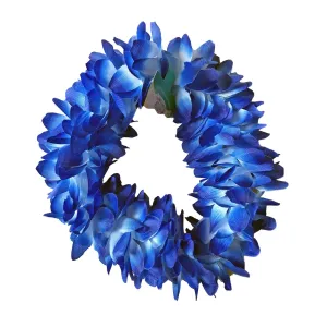 Floral Headband - Blue