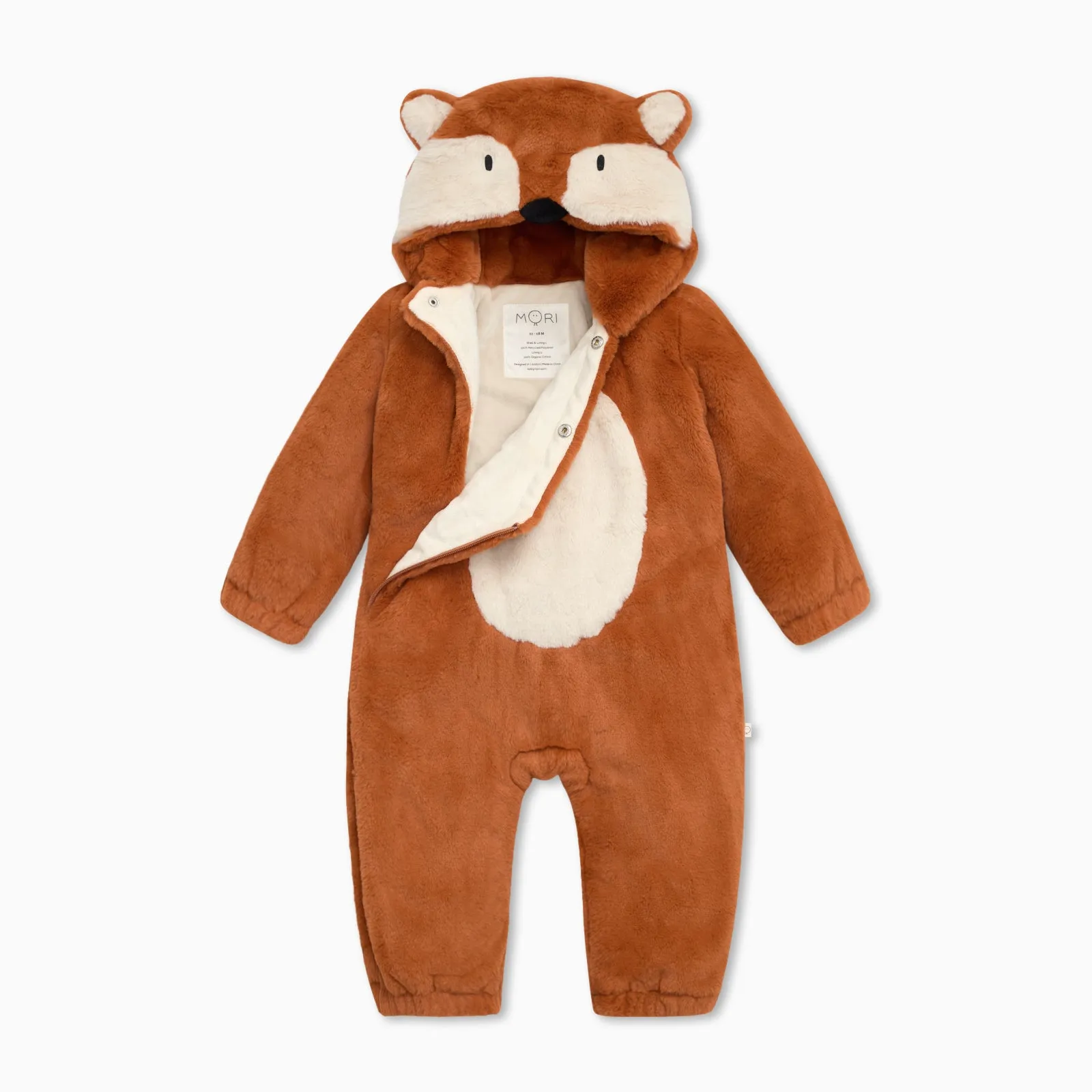 Fox Faux Fur Pramsuit