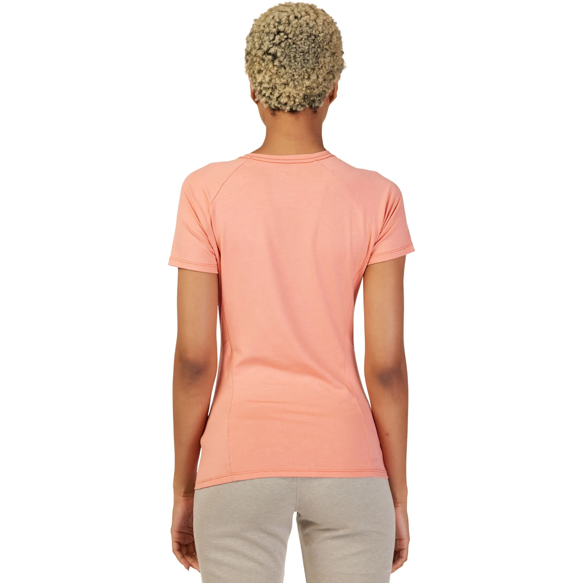 Fox Racing  Womens Rep Short Sleeve T-Shirt Tee Comfortable Casual Salmon