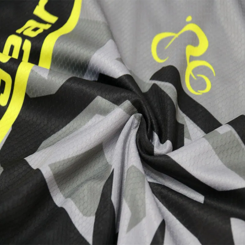 France Cycling Map Short Sleeves Cycling Jersey