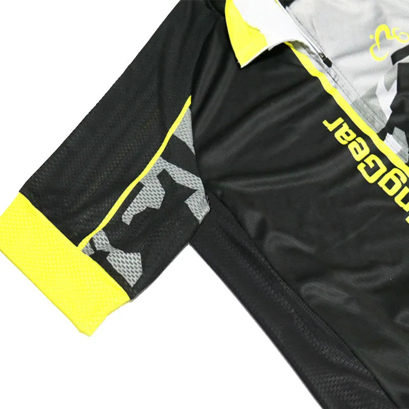 France Cycling Map Short Sleeves Cycling Jersey