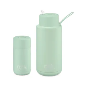 Frank Green The Essentials Gift Set Mint 355ml/1L