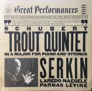 Franz Schubert, Rudolf Serkin - Quintet In A Major For Piano And Strings, Op.114 ("Trout") (LP, RE) (NM or M-)