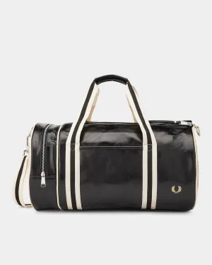 Fred Perry Classic Barrel Bag Black