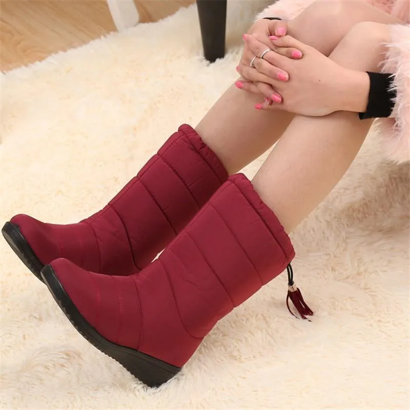 Fringe Warm Winter Boots